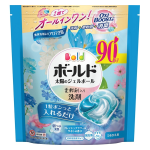 ボールド　太陽のジェルボール　柔軟剤入り洗剤　フレッシュフラワー＆サボンの香り　つめかえ用　テラジャンボ　９０個入り