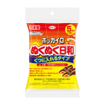 ホッカイロ　ぬくぬく日和　くつ用　白　５足