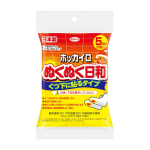 ぬくぬく日和　くつ下用　白　５足