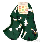 ぽかぽかそっくす　ショート　ジャレミケネコ　グリーン