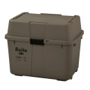 Boite ガレージ　ベランダコンテナ　７０Ｌ　ブラウン