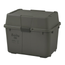Boite ガレージ　ベランダコンテナ　７０Ｌ　カーキ