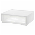 サンカ　コンビネーションケース　クリア　ワイドS（5218）約幅52×高18×奥45cm