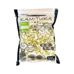 クリーンモフ　小動物用床材　ＫＡＭＩＹＵＫＡ 紙床　ホワイト×ピスタチオ　５００ｇ