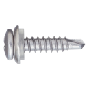 サンコーテクノ　パッチスクリュー　ＰＳＰ－４．５Ｘ１６Ｓ－５０　本体・座金：ステンレス製／パッキン：ＰＶＣ　５０本入