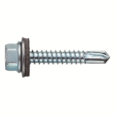 サンコーテクノ　シールスクリュー　ＳＨ－６Ｘ３５ＷＳ－１５　本体：スチール製／座金：溶融亜鉛めっき鋼板／パッキン：ＥＰＤＭ　１５本入