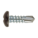 サンコーテクノ　ドリルスクリュー　ＰＡＮ－４Ｘ１３ＢＷ－１００　スチール製　１００本入　ブラウン