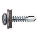 サンコーテクノ　シールスクリュー　ＳＰ－４Ｘ１９ＷＳ－５０　本体：スチール製／座金：溶融亜鉛めっき鋼板／パッキン：ＥＰＤＭ　５０本入