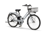 ヤマハ　PAS　RIN　電動アシスト自転車　２６インチ　内装３段　マットライトグレー
