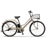 ヤマハ PAS RIN 電動アシスト自転車 2026年モデル 26インチ 内装3段 マカロンラテ(ツヤ消しカラー)