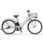 ヤマハ PAS RIN 電動アシスト自転車 2026年モデル 26インチ 内装3段 マットライトグレー(ツヤ消しカラー)