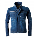 アイズフロンティア　＃７２６０　ストレッチ３D　ワークジャケット　インディゴブルー　Ｌ