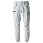 アイズフロンティア　８７５３　ライトウォームA.D. ストレッチジョガーパンツ　シルバーグレー　ＬＬ