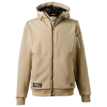 アイズフロンティア　＃８８１０　ハイブリッドストレッチ裏ボアパーカー　プラムベージュ　ＬＬ