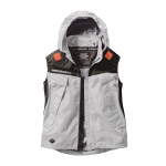 バートル　ＡＣ１１９４　ＡＣフーディ ベスト　シルバー　Ｌ