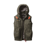 (12) 4つ穴空調服 バートル AC2074 ミルスグリーン XXL バートル AC2074-SET（スターターセット）｜空調服・EFウェア