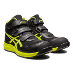 アシックス　ウィンジョブ　ＣＰ２１６　ブラック×ネオンライム　２７.５ｃｍ
