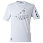 アイズフロンティア　＃００９　接触冷感クルーネックＴシャツ　ランプホワイト　Ｍ