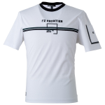 アイズフロンティア　＃００９　接触冷感クルーネックＴシャツ　ＲＥホワイト　Ｍ
