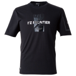 アイズフロンティア　＃００９　接触冷感クルーネックＴシャツ　タングルブラック　Ｍ
