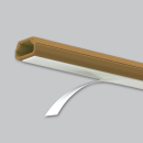 マサル工業　テープ付ニュー・エフモール　１号　１ｍ　ブラウン　ＳＦＴ１６