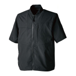 TS DESIGN　５０３５６　ニッカーズハイブリッドショートスリーブジャケット　ブラック　ＬＬ