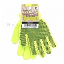 Ｚ－６０　スベリ止め付　のびのび手袋　イエロー　Ｆ