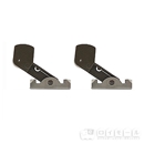 網戸ガイド　ビニフレ　FB－45型　上部ガイド　偏芯用　ブロンズ色　網戸－305B　左右1セット