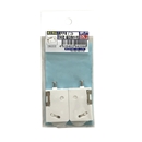 純正部品　網戸戸車　FB45型　偏芯用　ホワイト　【網戸-052WH】　ホワイト　左右1セット入