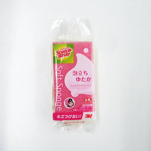 ３Ｍ　スコッチブライト　泡立ちゆたか　スポンジ　ピンク　ＷＳ－７７ＫＰ