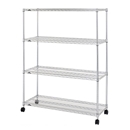 ルミナス スチールラック レギュラー  [25mm] 120W 4段 幅121.5×奥46×高156.5cm NLH1215-4