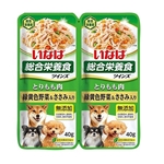 いなば　ツインズ　とりもも肉　緑黄色野菜＆ささみ入り　８０ｇ