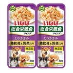 いなば　ツインズ　とりささみ　鶏軟骨＆野菜入り　８０ｇ