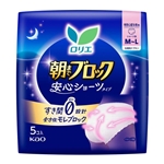 ロリエ　朝までブロック　安心ショーツタイプ　Ｍ～Ｌサイズ　５コ入