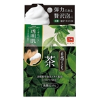 自然ごこち　茶　洗顔石けん　８０ｇ