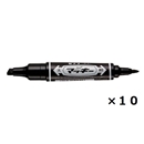 ゼブラ　油性マーカー　ハイマッキー　黒　１０本　箱