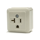 パナソニック　１５Ａ・２０Ａ兼用接地角型コンセント　ＷＫ３８２１