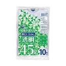 ポリ袋 透明 45L 厚口 0.04mm厚 10枚 TN-3
