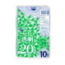 ポリ袋　透明　２０Ｌ　０.０２５ｍｍ厚　１０枚　ＴＮー５