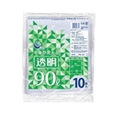 ポリ袋　透明　９０Ｌ　０.０５ｍｍ厚　１０枚　ＴＮー２１
