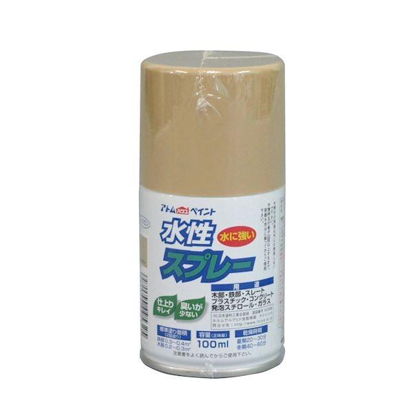 アトム　水性スプレー　１００ｍＬ　アイボリー