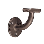 マツ六 ECLE システム手すり 35 Eブラケット横型 ブラウン EL-11