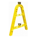 単管バリケード 黄