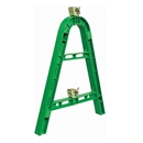 単管バリケード 緑