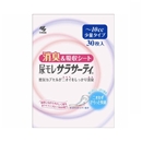 尿モレ　サラサーティ　消臭＆吸収シート　少量タイプ　～１０ｃｃ　３０枚入