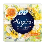 ソフィ　Ｋｉｙｏｒａ　天然の香り　フレッシュシトラス＆イランイランの香り　７２コ入