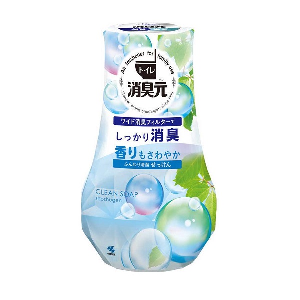トイレの消臭元 ふんわり清潔せっけん 400mL