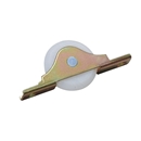 ヨコヅナ 普及品V型戸車 鉄枠 ジュラコン車 42 V FDM-0429