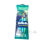 ジレット　カスタムプラスＥＸ　首振式　３本入