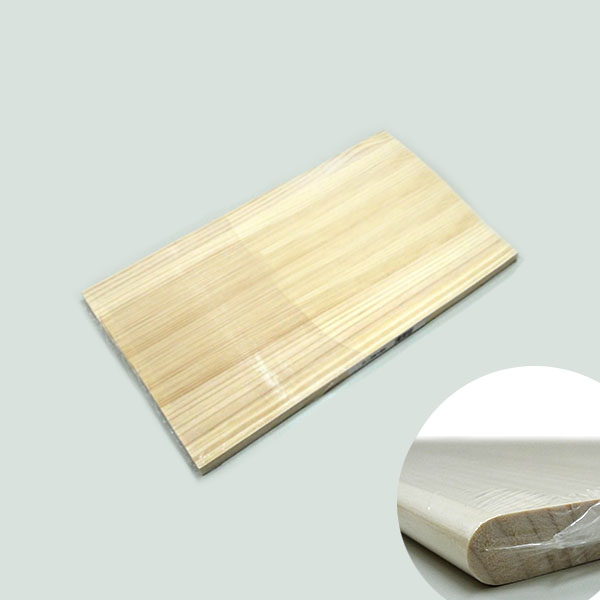 パイン集成材　Ｒ加工　（約）１８ｍｍ厚　２５０×６００ｍｍ